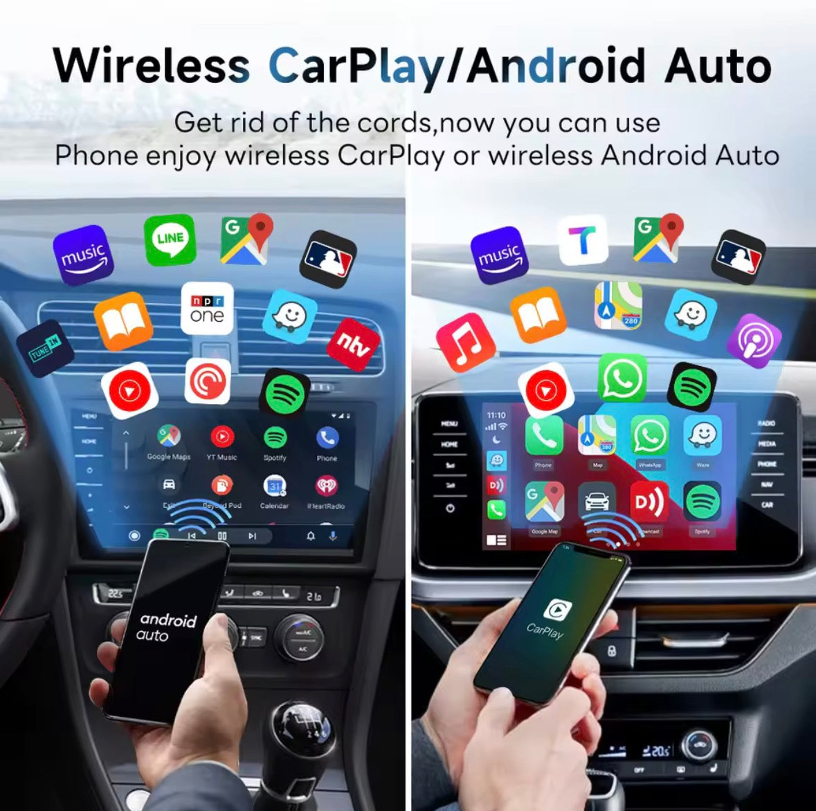Wireless Carplay/Android Auto